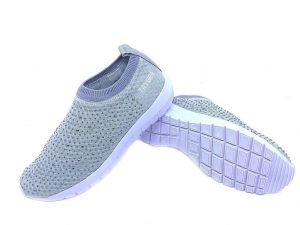 Crossfeet grey strass | 40