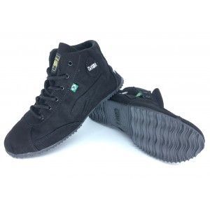 High-top Suede black | 37, 38, 39, 40, 41, 42, 43, 45, 46, 47