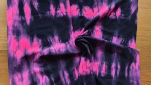 Látka - TieDye růžová