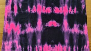 Látka - TieDye růžová