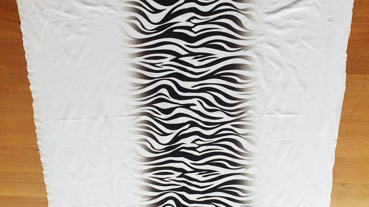Látka - zebra