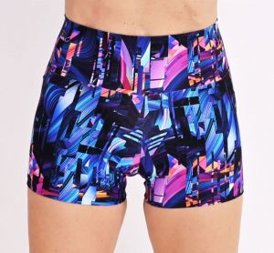 Legíny FIALOVO-MODRÉ krátké | S/M, M/L